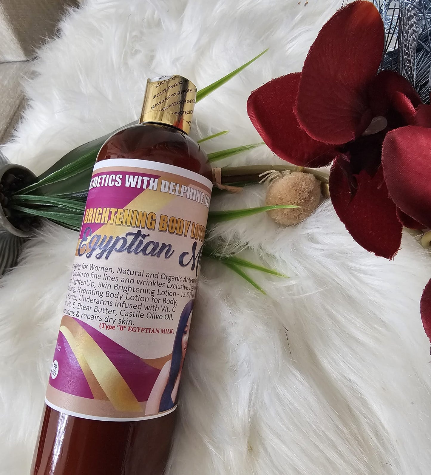 BRIGHTENING BODY LOTION SET With (EGYPTIAN MILE)